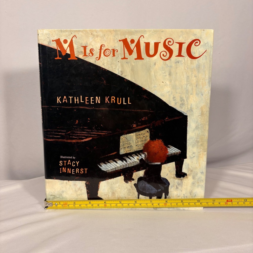 M Is for Music Kathleen Krull Stacy Innerst First Edition Hardcover 2003 - Picture 9 of 9